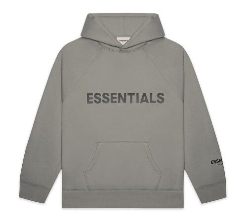 Fear of God Essentials Oversized Hoodie Gray